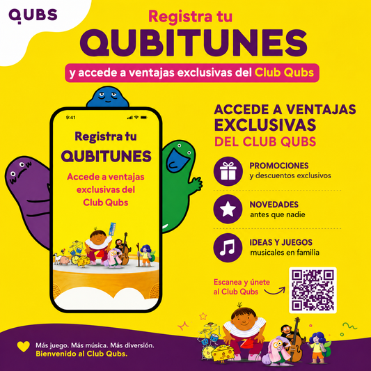 PROMOCIÓN ESPECIAL | Escenario Interactivo Qubitunes + Juego de la Banda GRATIS