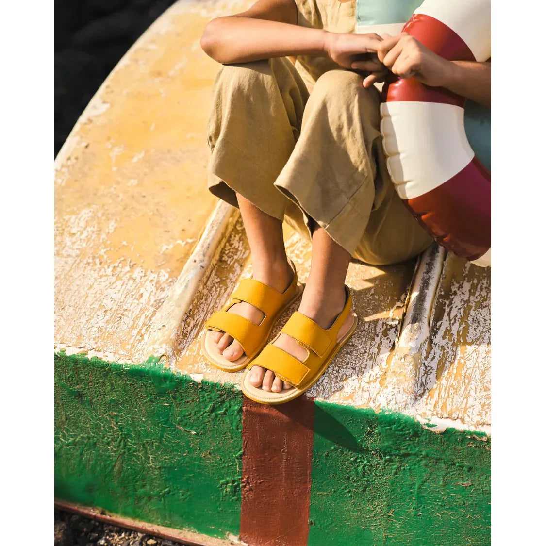 Sandalia Río Junior Mustard | Muris