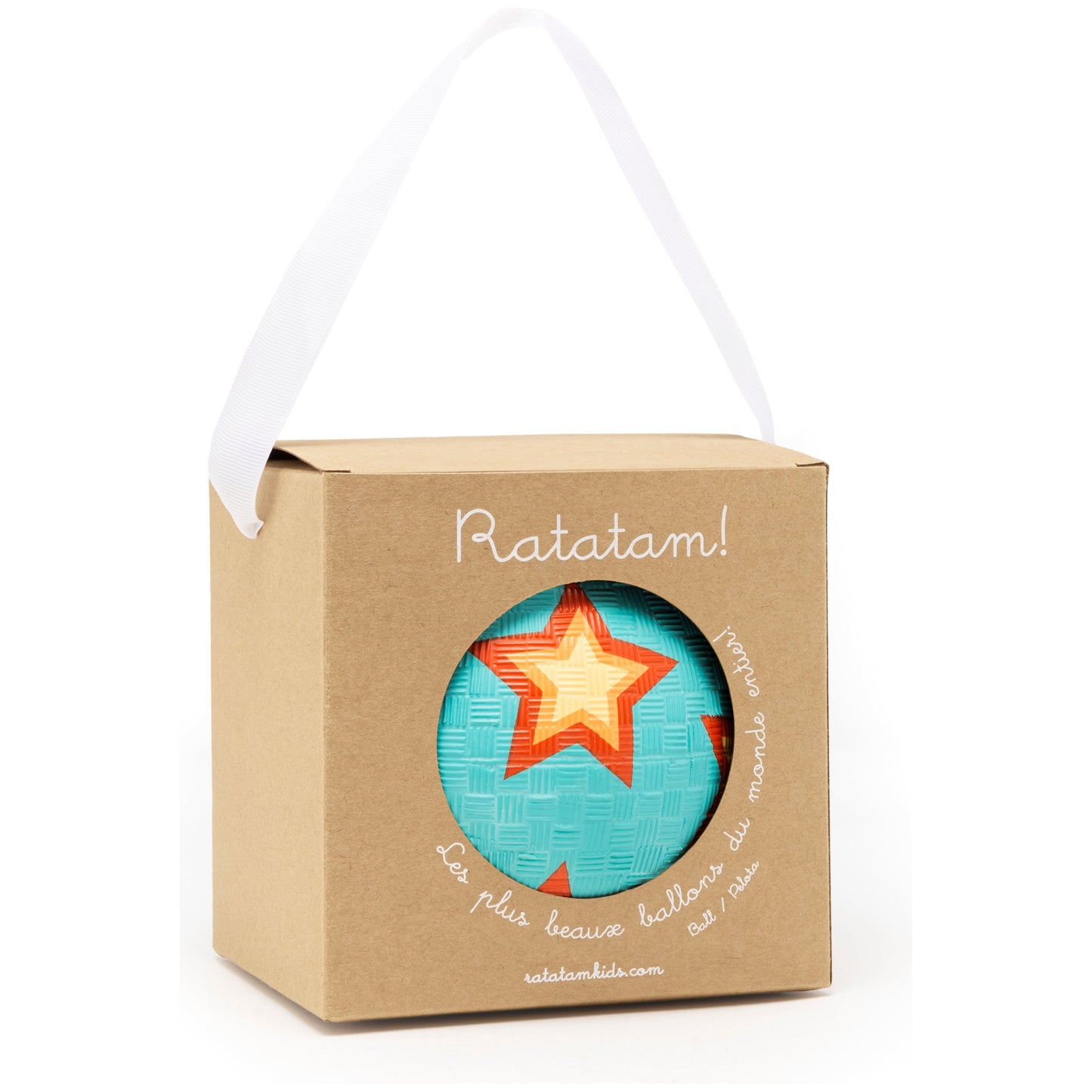 Pelota de Vinilo con Estrellas (14 cm) Ratatam