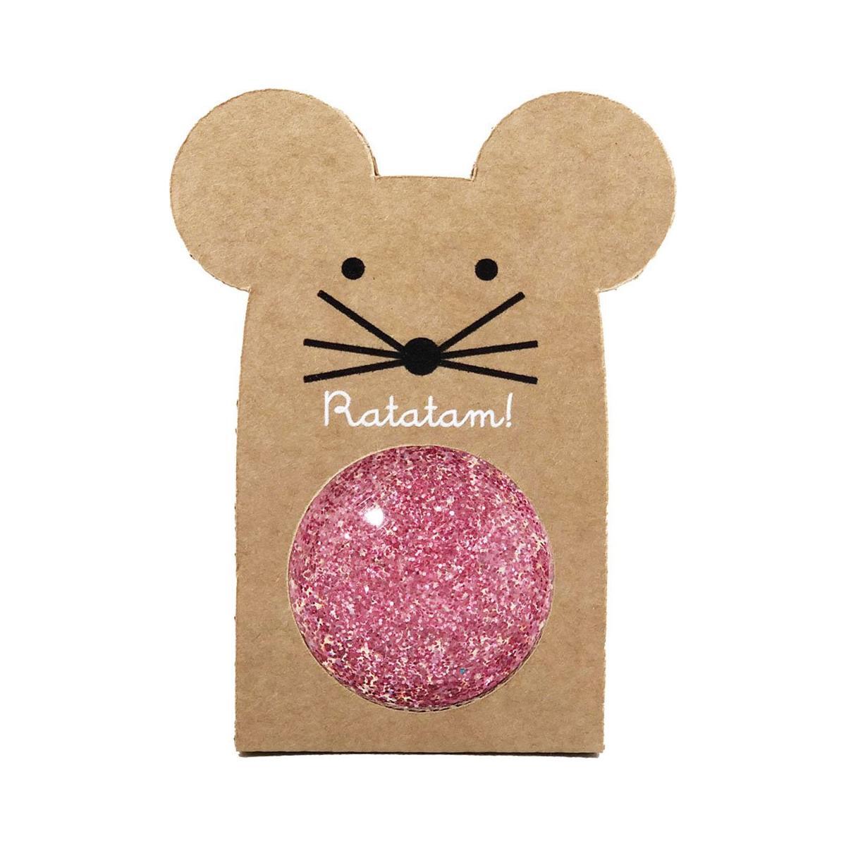 Pelota Saltarina Glitter Rosa - Ratatam