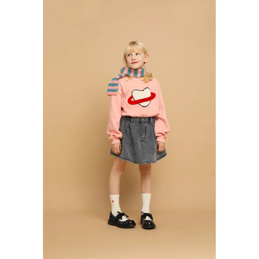 Falda Vaquera con Estampado Sproet – Washed Black | Sproet & Sprout