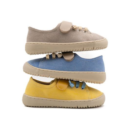 Zapatilla Lona ECO Amarilla – CoqueFlex