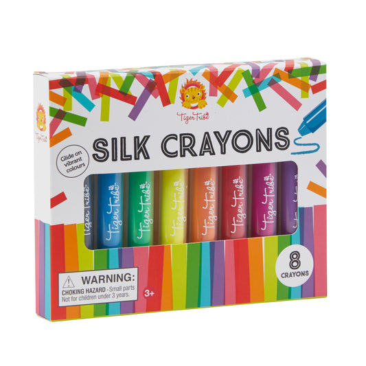 Crayones de Seda – Set de 8 – Tiger Tribe