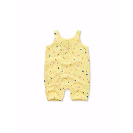 Pelele de tirantes con estampado confetti – Sproet & Sprout