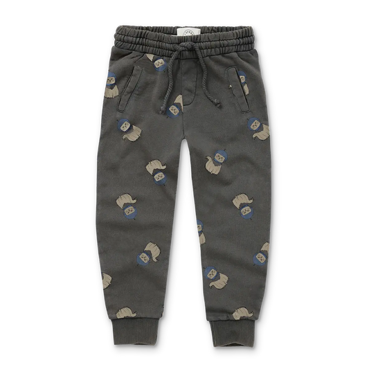 Pantalón Jogger Gato Espacial – Washed Black | Sproet & Sprout