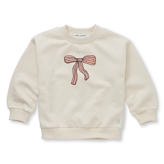 Sudadera Lazo – Ivory | Sproet & Sprout
