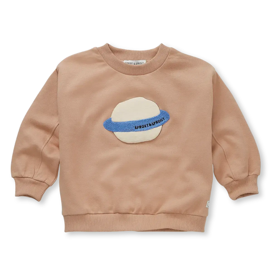 Sudadera Saturno – Praline | Sproet & Sprout