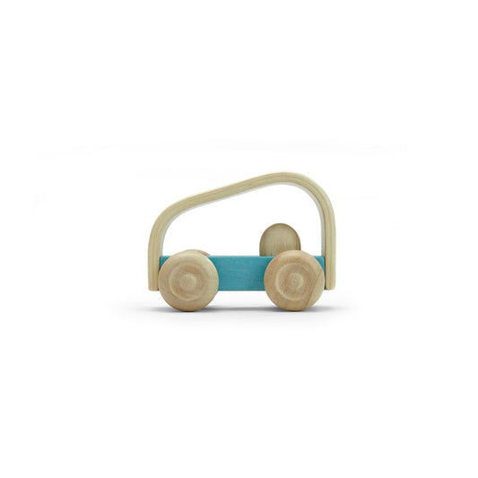 Coche de Madera “Broom Car” Azul | PlanToys