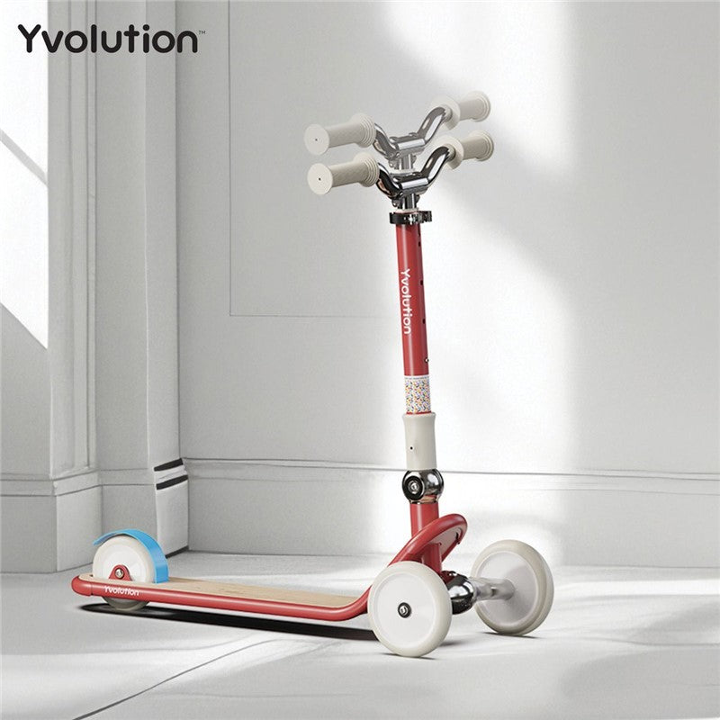Patinete Retro Yvolution Glider – Rojo (3 a 8 años)