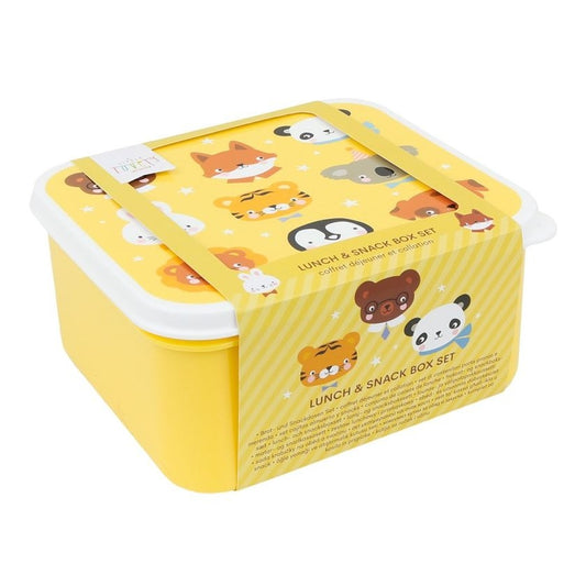 Set de 4 Cajas de Snacks Animales – A Little Lovely Company
