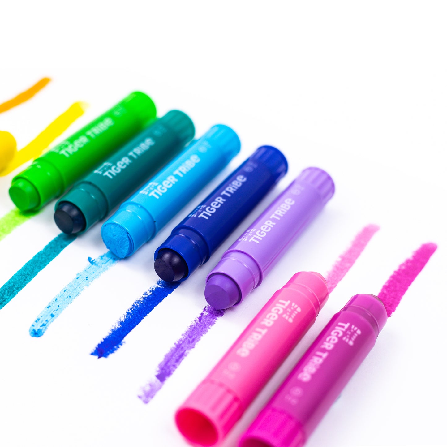 Mini Crayones de Seda – Set de 12 – Tiger Tribe