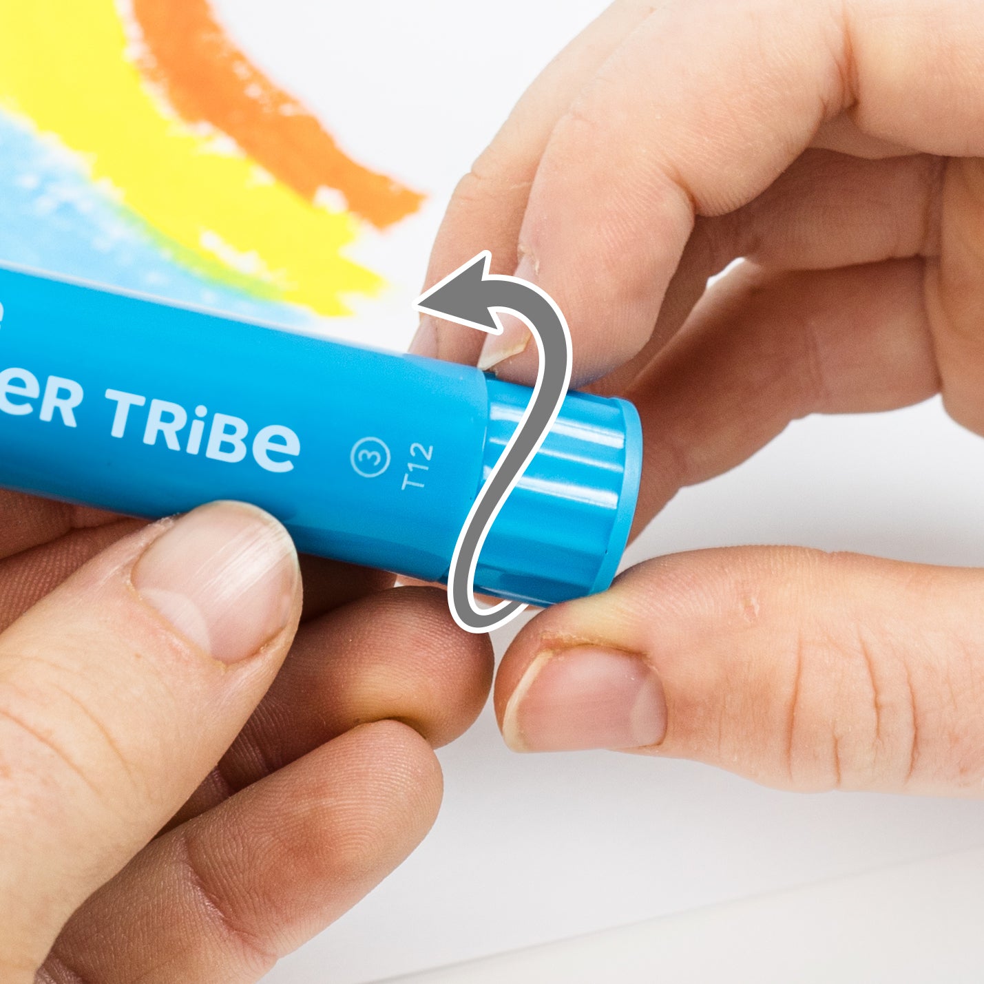 Mini Crayones de Seda – Set de 12 – Tiger Tribe