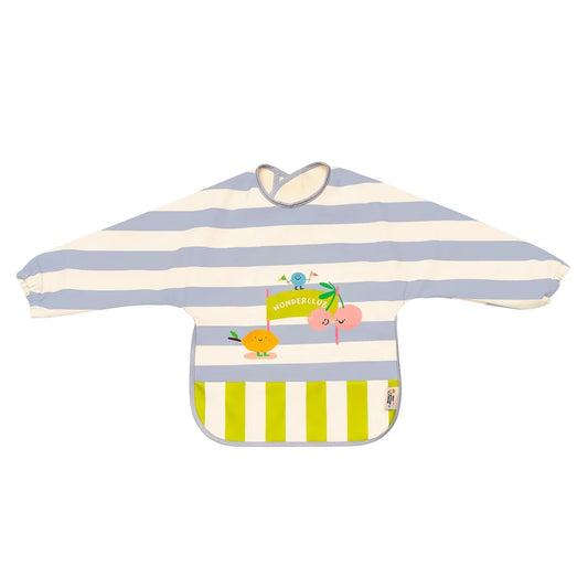 Babero Impermeable de Manga Larga Cherry Pop – The Cotton Cloud