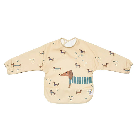 Babero Impermeable de Manga Larga Teckel – The Cotton Cloud