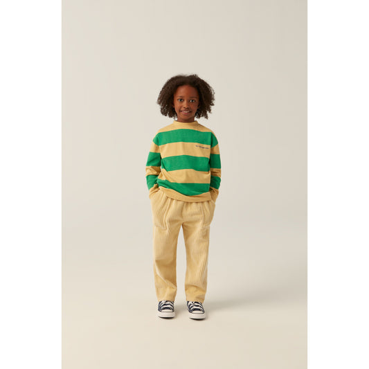 Sudadera Rayas Anchas Verde & Salvia |- The Campamento