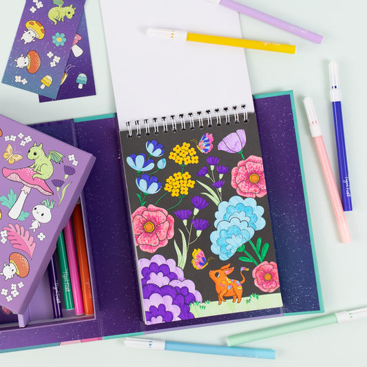 Set de Coloreado – Bosque Místico – Tiger Tribe