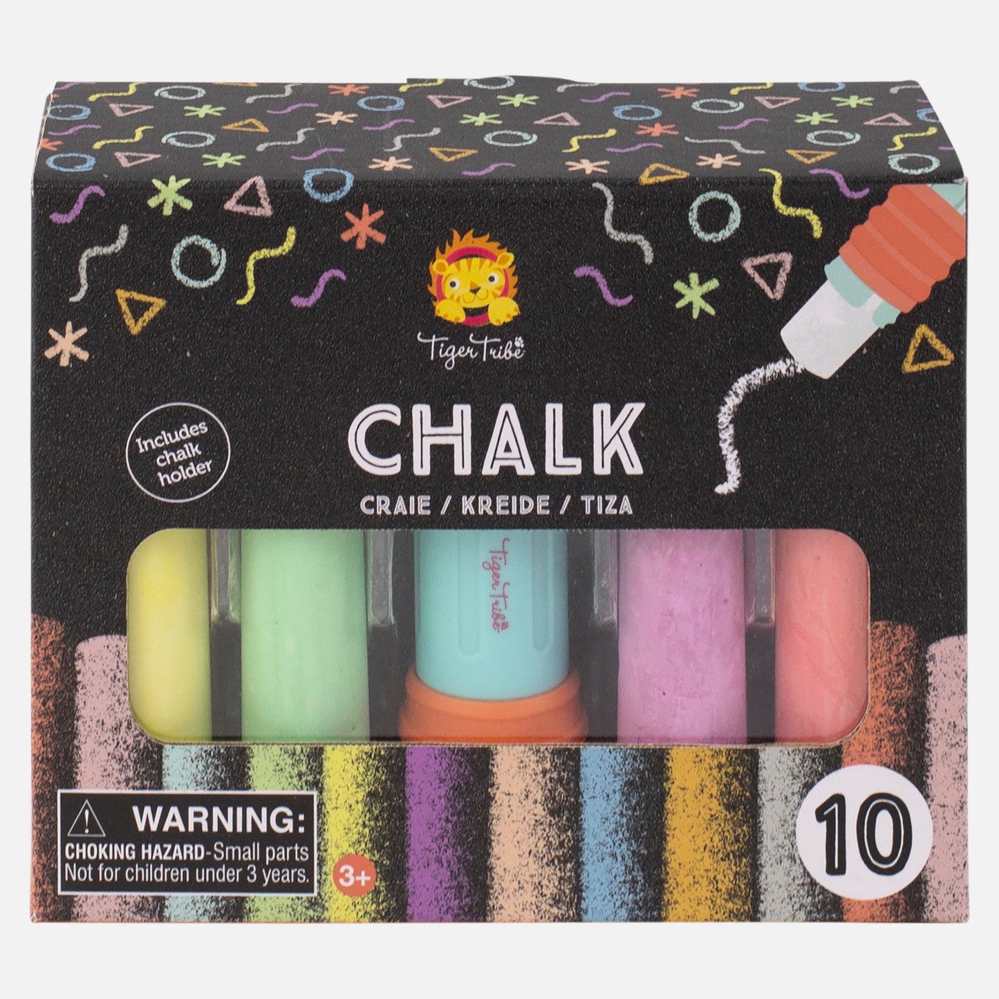 Tizas de Colores – Set de 10 – Tiger Tribe