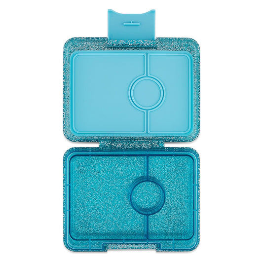 Yumbox Snack 3 Compartimentos – Glitter Blue