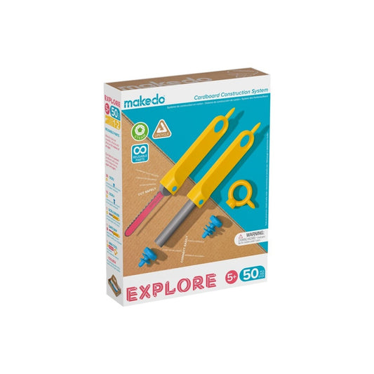EXPLORE Kit 50 piezas · Makedo