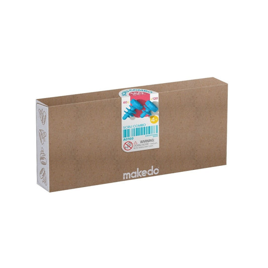 Pack de Tornillos Mix 160 piezas · Makedo
