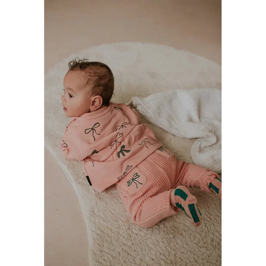 Sudadera Peplum Bebé – Lazos | Sproet & Sprout