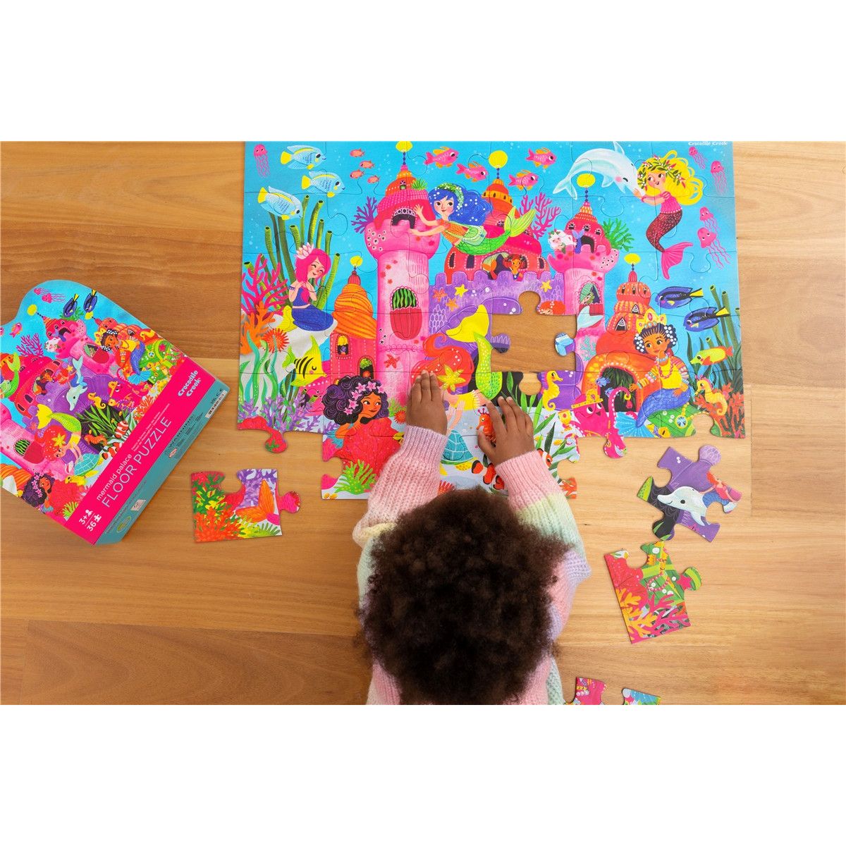 Puzzle Palacio de Sirenas 36 piezas | Crocodile Creek