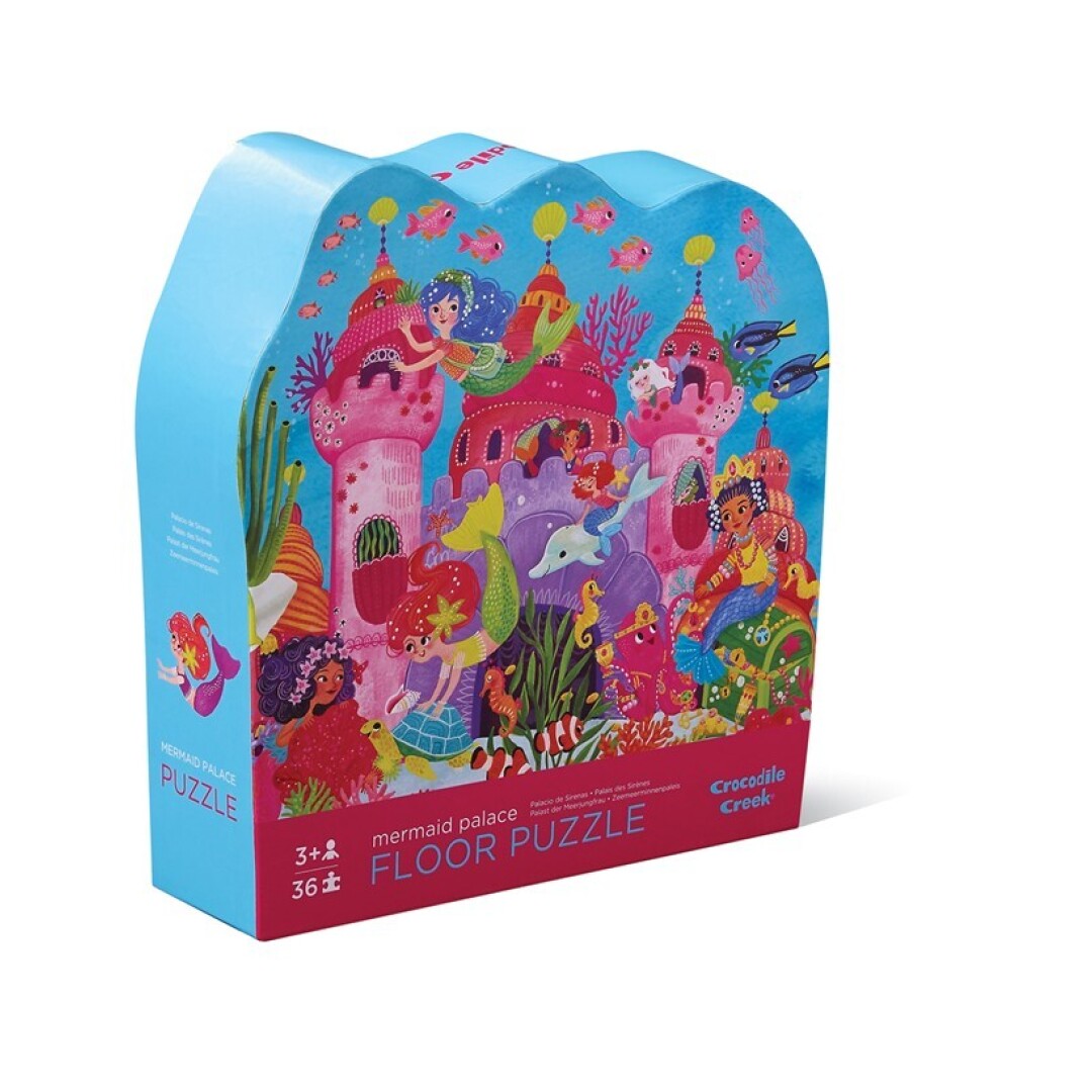 Puzzle Palacio de Sirenas 36 piezas | Crocodile Creek