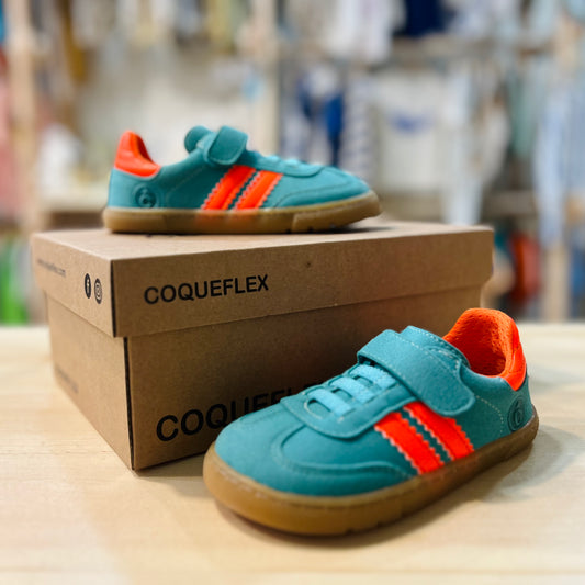 Zapatillas CoqueFlex “Samba” – Color Laguna