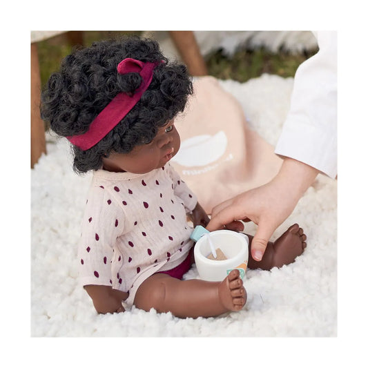 Miniland “My Friends & Me” – Muñeco Bebé Africano 38 cm