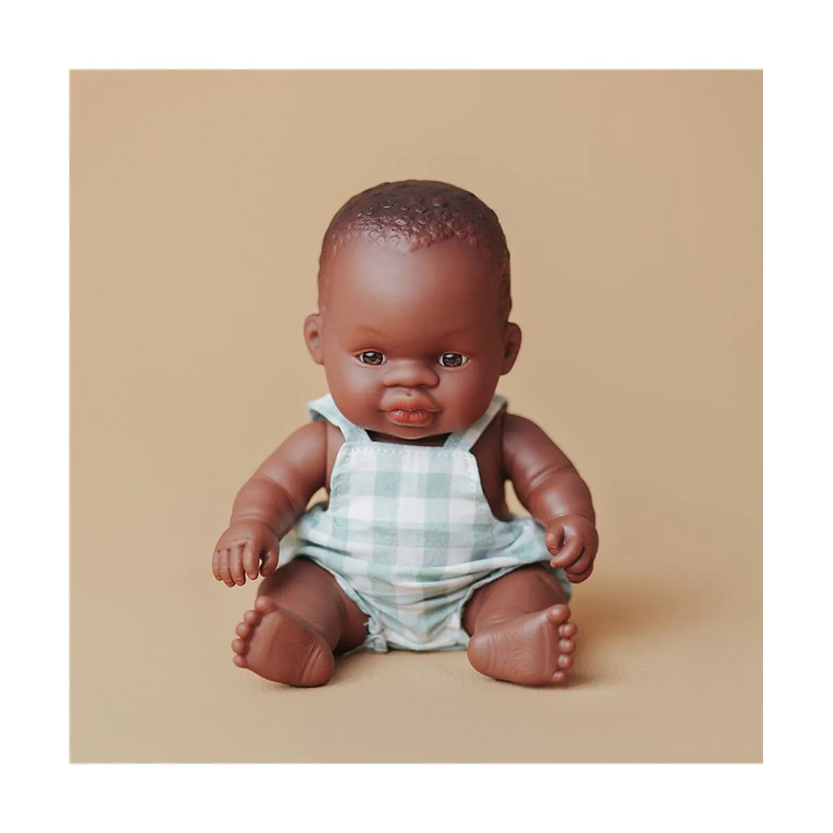 Miniland – Muñeco Bebé 21 cm “Africano”