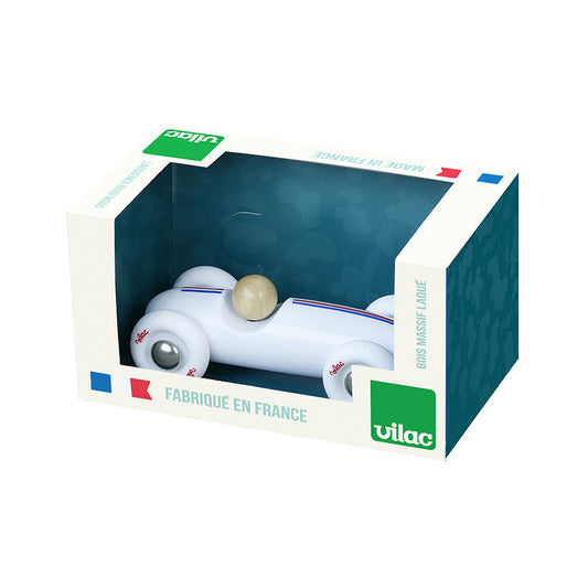 Coche de Carrera Vilac “Blanco Tricolor”