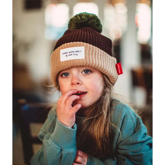 Gorro Color Block Chocolate | Hello Hossy®