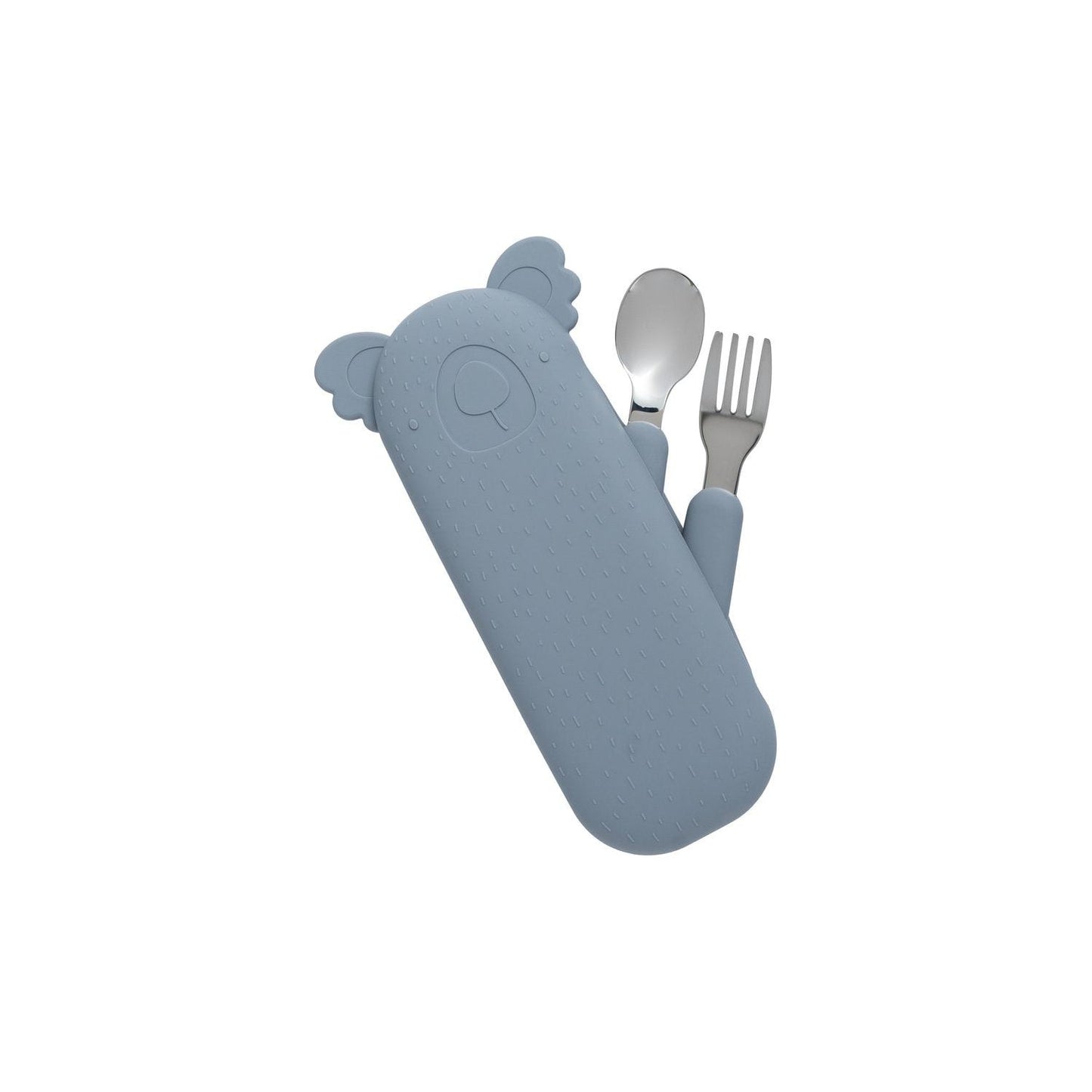 Set de Cubiertos Infantil con Funda de Silicona – The Cotton Cloud