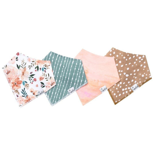 Set 4 Baberos Bandana – Estilo “Autumn” | Copper Pearl