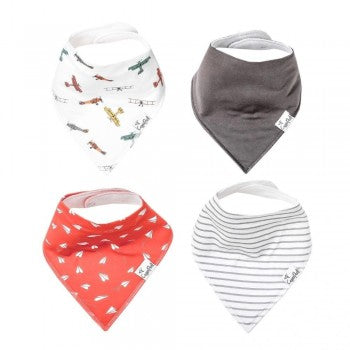 Set 4 Baberos Bandana – Estilo “Ace” | Copper Pearl