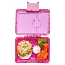Yumbox Snack 3 Compartimentos – Glitter Rosa