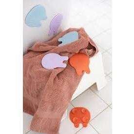 Grippi Jellyfish – Set de 8 Antideslizantes para Baño | Quut
