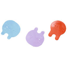 Grippi Jellyfish – Set de 8 Antideslizantes para Baño | Quut