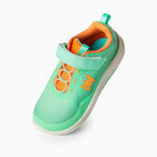 Zapatillas GAME Mint & Orange Barefoot - Baby Lobitos