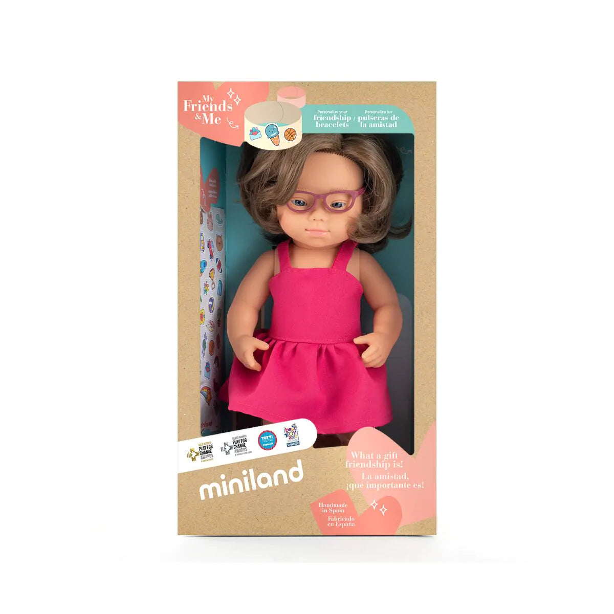 Muñeca con Síndrome de Down 38 cm