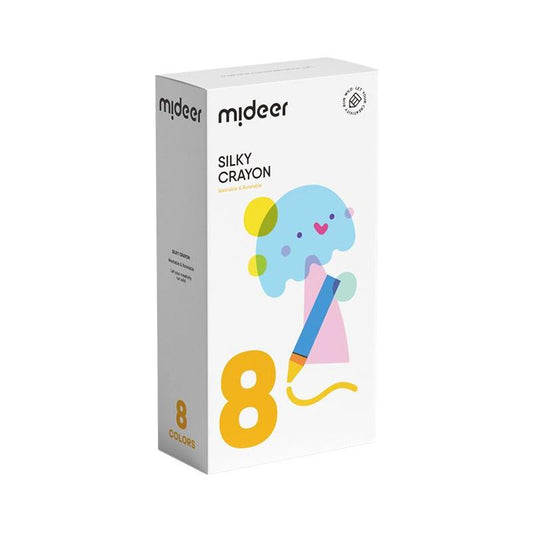 Crayón Seda – Estuche de 8 colores