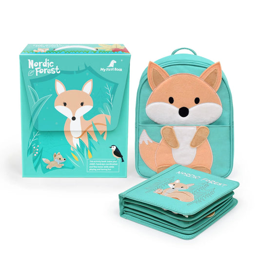 Libro Sensorial Nordic Forest + Mochila – My First Book