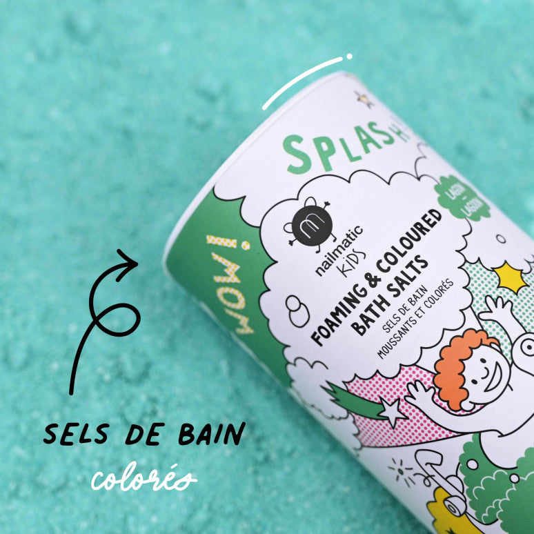 Sales de Baño Espumosos y Colorados – Nailmatic