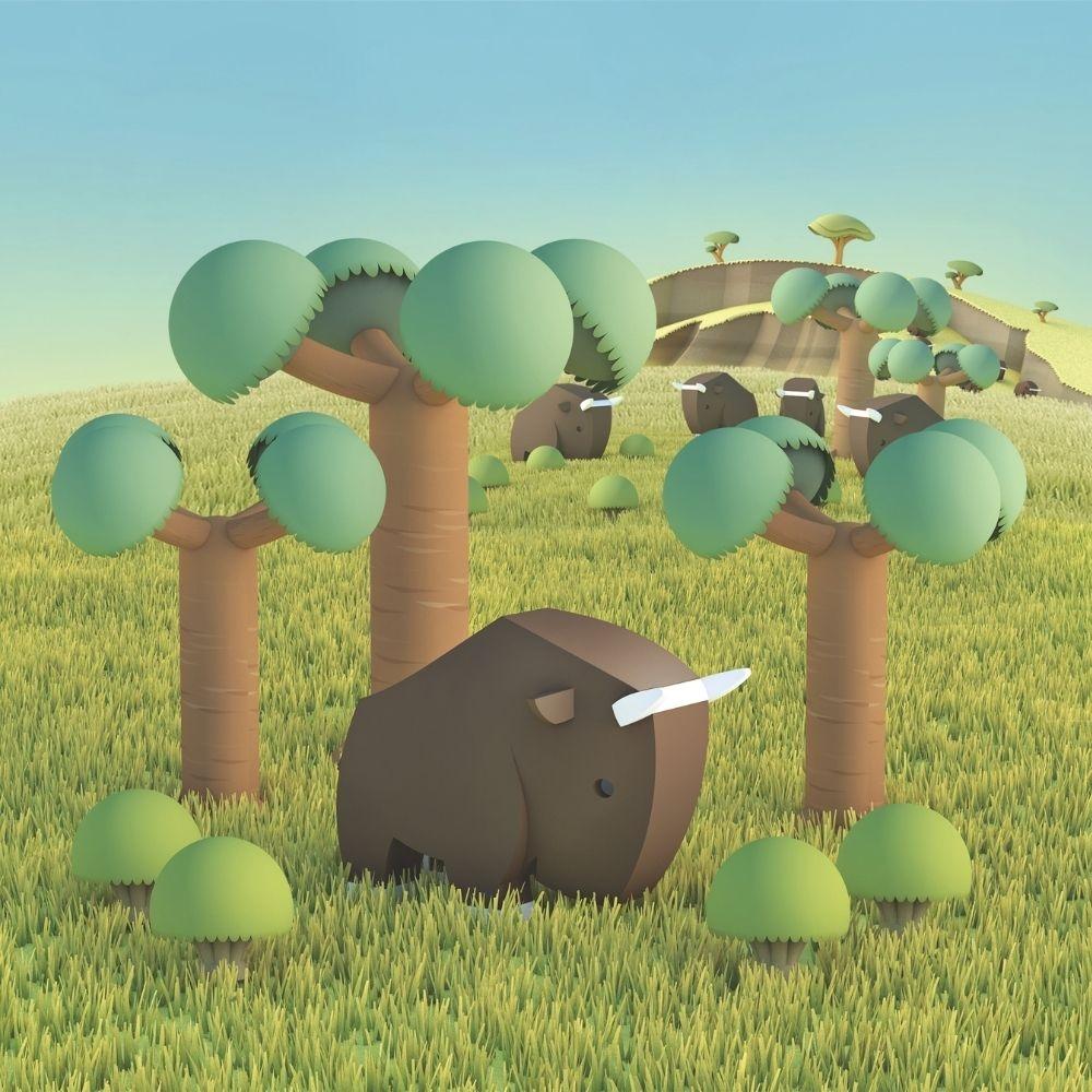 Gnu – Halftoys