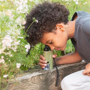 Microscopio de Bolsillo “Huckleberry” – Kikkerland