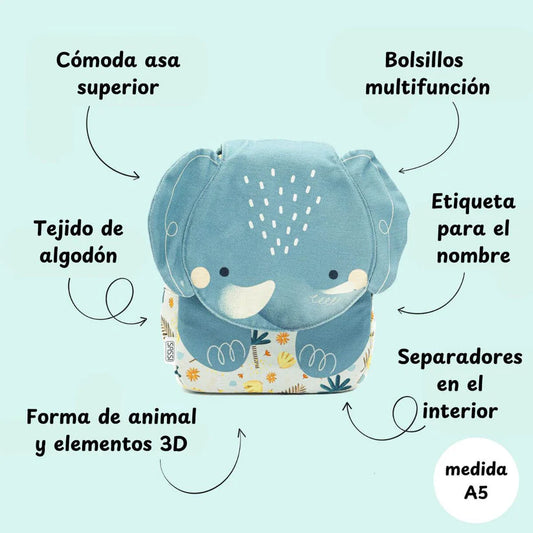 Mochila Elefante A5 | Sassi