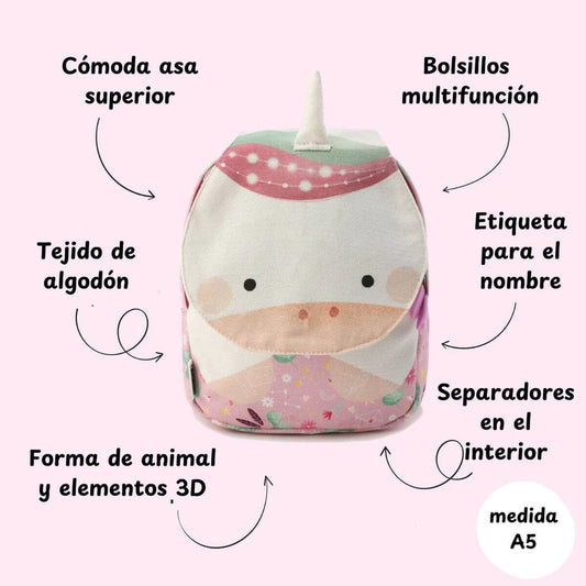 Mochila Unicornio A5 | Sassi
