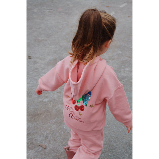Sudadera con Capucha “Sweet Amarena” - Konges Sløjd