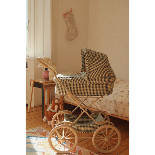 Carrito de Muñecas – Vichy Verde | Konges Sløjd