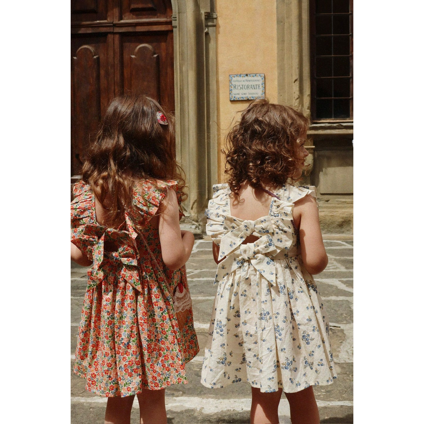 Vestido Cianna “Flores azules” – Konges Sløjd